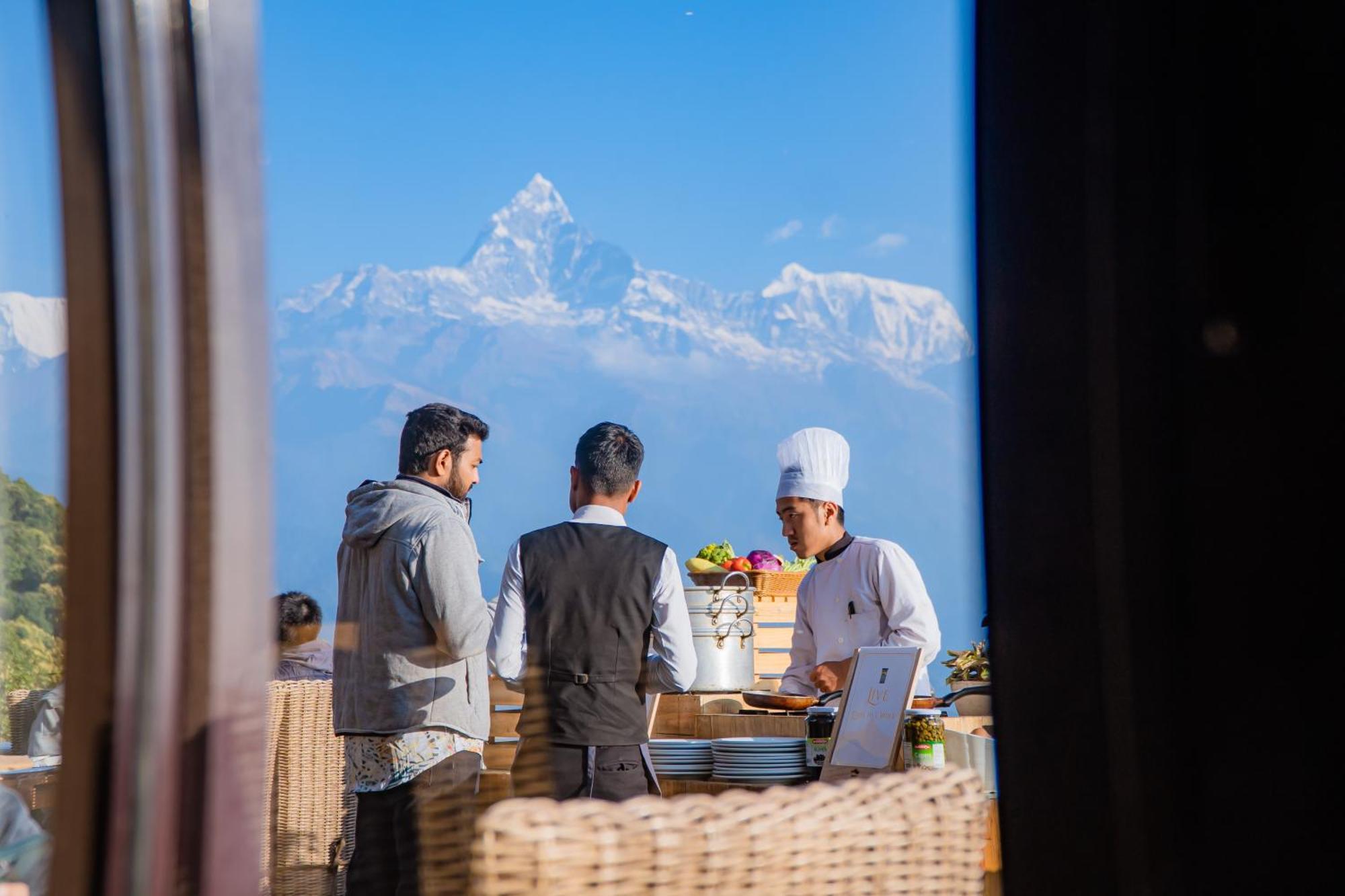 Sarangkot Mountain Lodge Pokhara Exterior photo