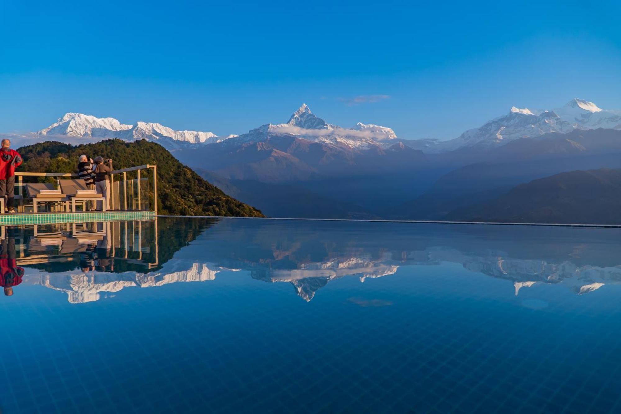 Sarangkot Mountain Lodge Pokhara Exterior photo