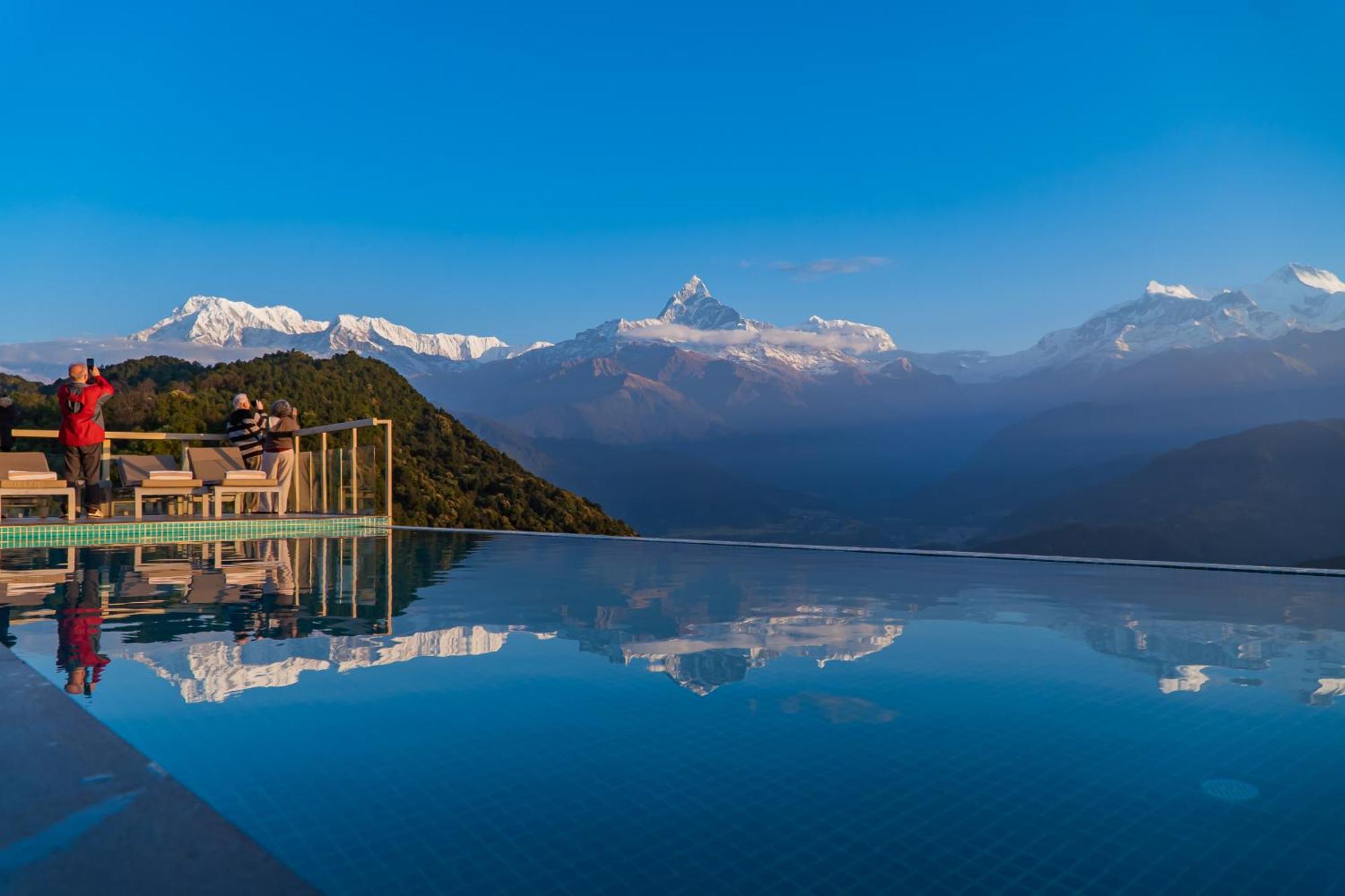 Sarangkot Mountain Lodge Pokhara Exterior photo