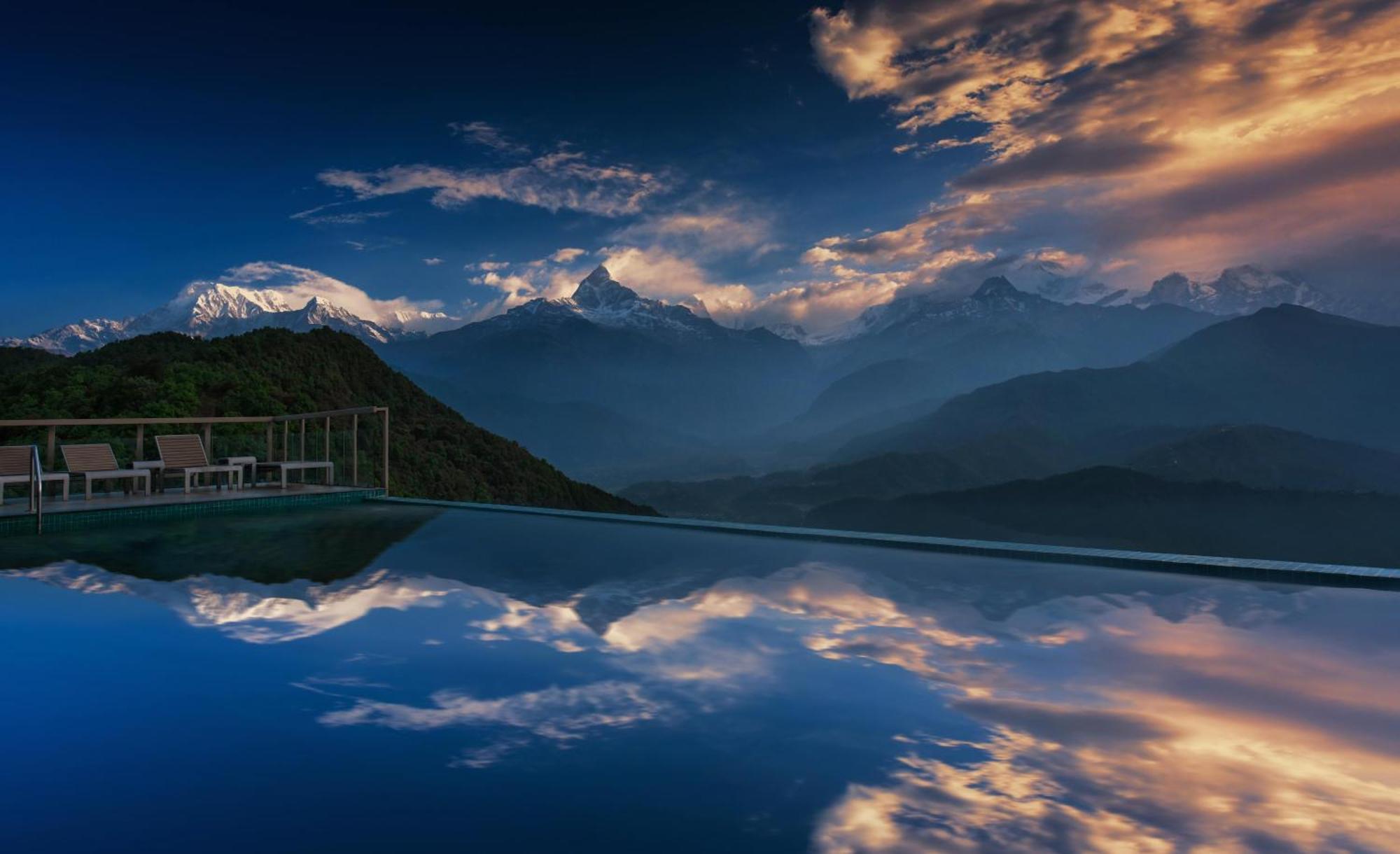 Sarangkot Mountain Lodge Pokhara Exterior photo